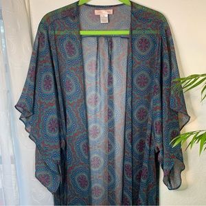 Long Sheer Shawl